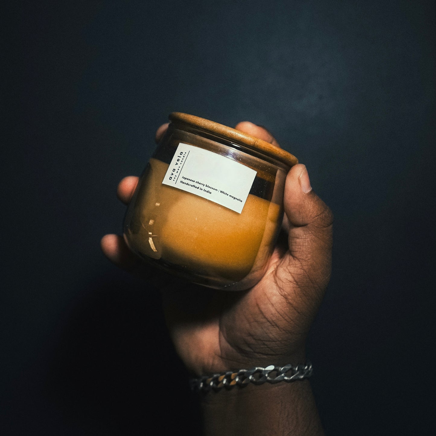 Midnight Walk (Lavender + Black Amber + Vanilla) Soy Wax Scented Candle 48 Hours Burn Time