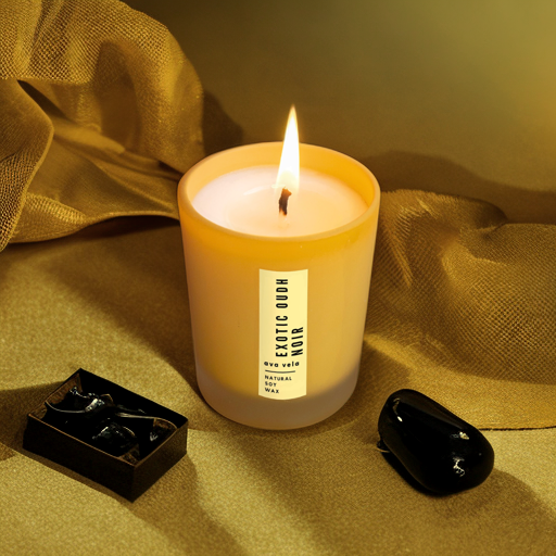 Exotic Oudh Noir - Shot Jar Soy Wax Scented Candle 14 hours Burn Time