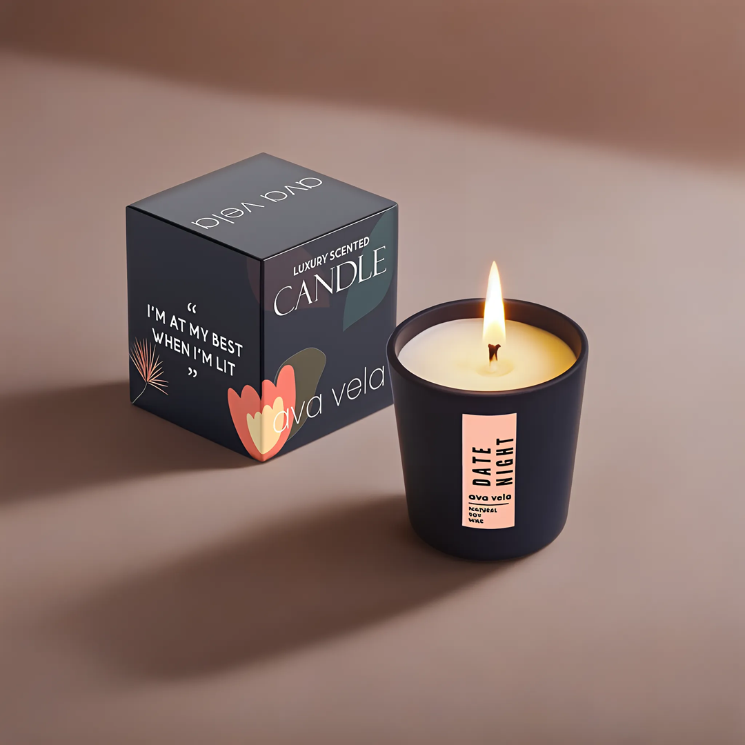 Shot Jar Café Moka (Coffee + Vanilla), Soy Wax Scented Candle 14Hrs Burn Time